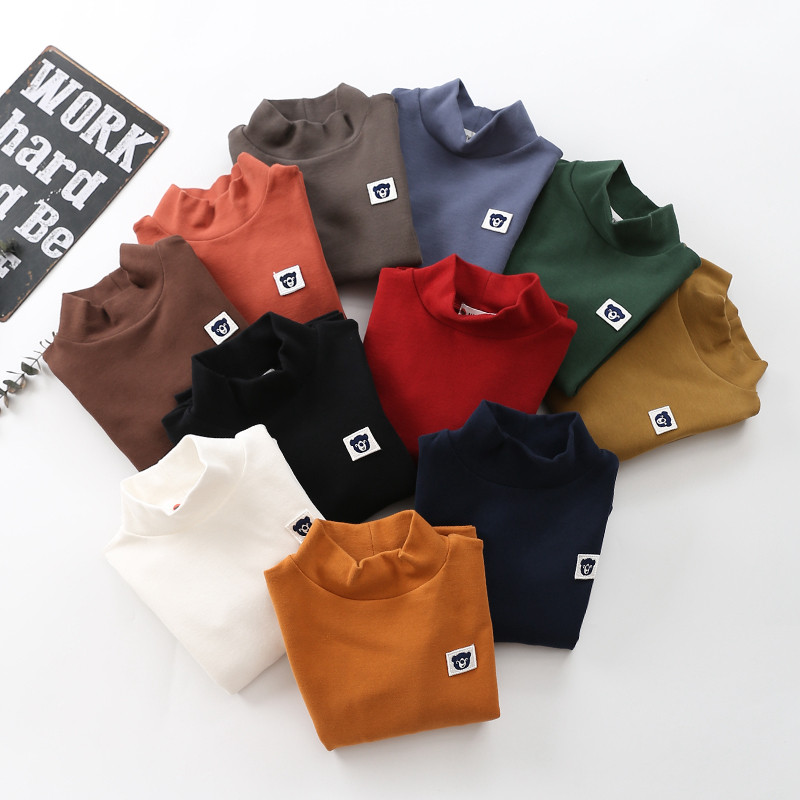 软糯亲肤~男童半高领打底衫2025春款新品长袖T恤儿童棉套头内搭,童装/婴儿装/亲子装,T恤,淘宝优惠券,粉丝福利购,淘宝优惠卷
