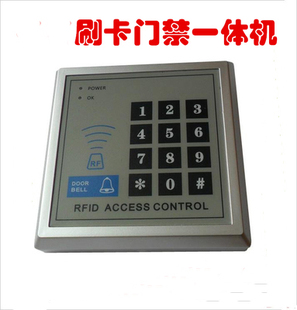 电子锁弱电系统单双门IDIC读头数字键盘 门禁一体机单门控制器套装