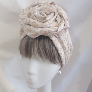 日式风格  可爱夸张少女感包头帽不雷同 个性 小众女帽