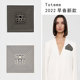 经典 印花真丝口袋丝巾小方巾 瑞典代购 scarf Toteme pocket