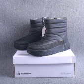 防寒户外羊毛靴棉鞋 俄罗斯保暖 30厚底雪地靴冬季 加毛抗寒宽楦男