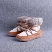 冬天抗寒 30℃加毛加厚户外保暖雪地靴轻量化超软舒适东北雪地棉