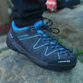 宽楦舒适运动鞋 防水防滑耐磨登山鞋 真皮户外徒步鞋 出口韩国情侣款