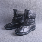 欧美冬季 30度加毛加厚加绒保温雪地棉防水防滑高筒女靴 保暖抗寒