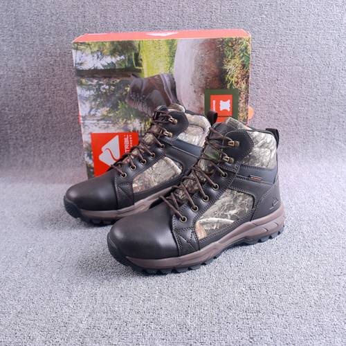 真皮高帮防滑耐磨防水登山鞋男