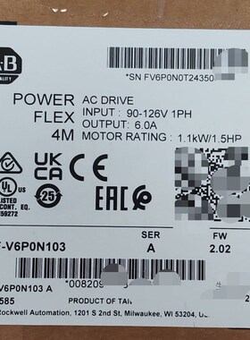 22F-V6P0N103变频器 议价