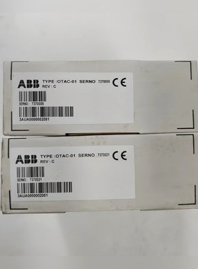 OTAC-01 ABB编码模块 未拆封 议价