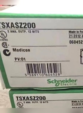 TSXASZ200 施耐德 原装PLC现货 议价 议价