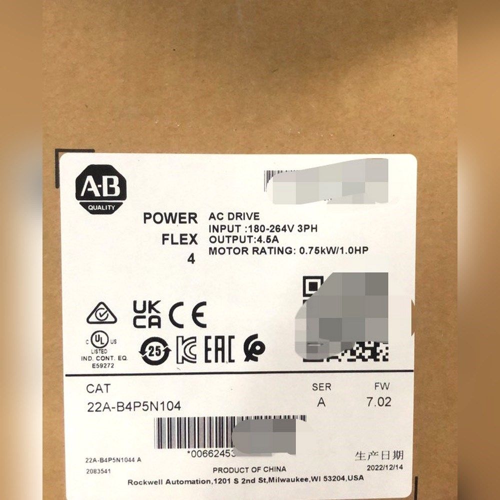 22A-B4P5N104 现货变频器 议价