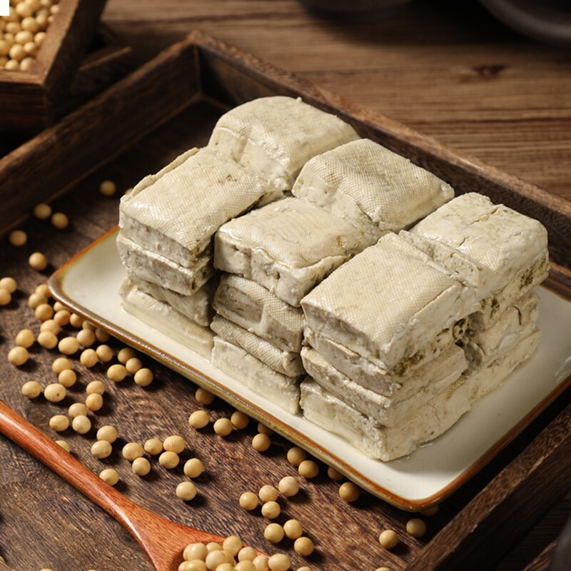 新品管老太冷链绍兴臭豆腐卤水白色生胚商用油炸美食半成品送料包