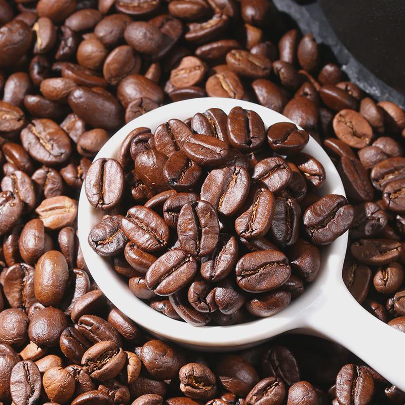 新货农科院云南咖啡豆1KG阿拉比卡意式新鲜烘焙现磨纯黑小粒咖啡