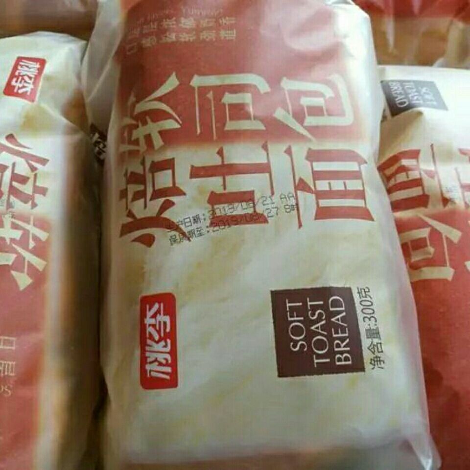 新品桃李焙软吐司面包短保300g*6袋营养早餐焙软吐司面包