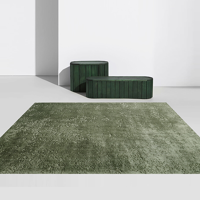 简约现代客厅地毯大面积纯色茶几毯可定制灰色地毯家用卧室床边毯