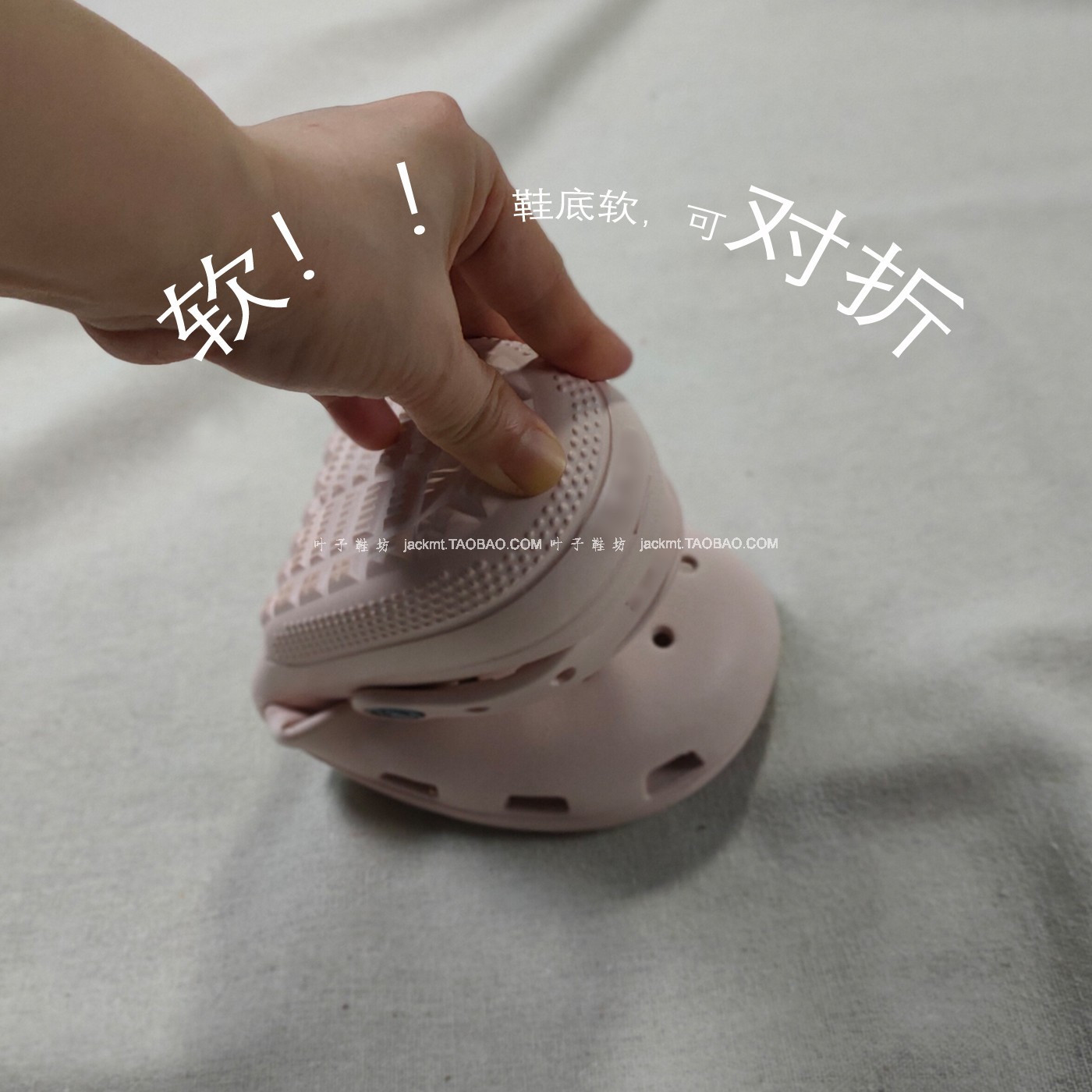 纯原！ 2026新款厚底踩屎感 防滑包头凉拖女粉色沙滩游泳两穿凉鞋