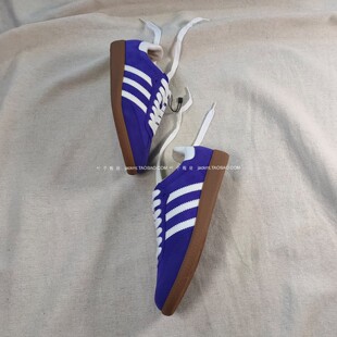 牛货~纯原！2026早春新款~时髦洋气布洛克青莲紫色全羊皮德训鞋女