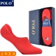 polo红色袜子男本命年纯棉船袜夏秋冬款 防滑不掉跟浅口龙年隐形袜