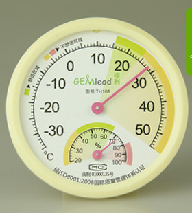 创意 特价包邮温湿度计 TH108室内外温湿度计 家用温湿度计送挂钩