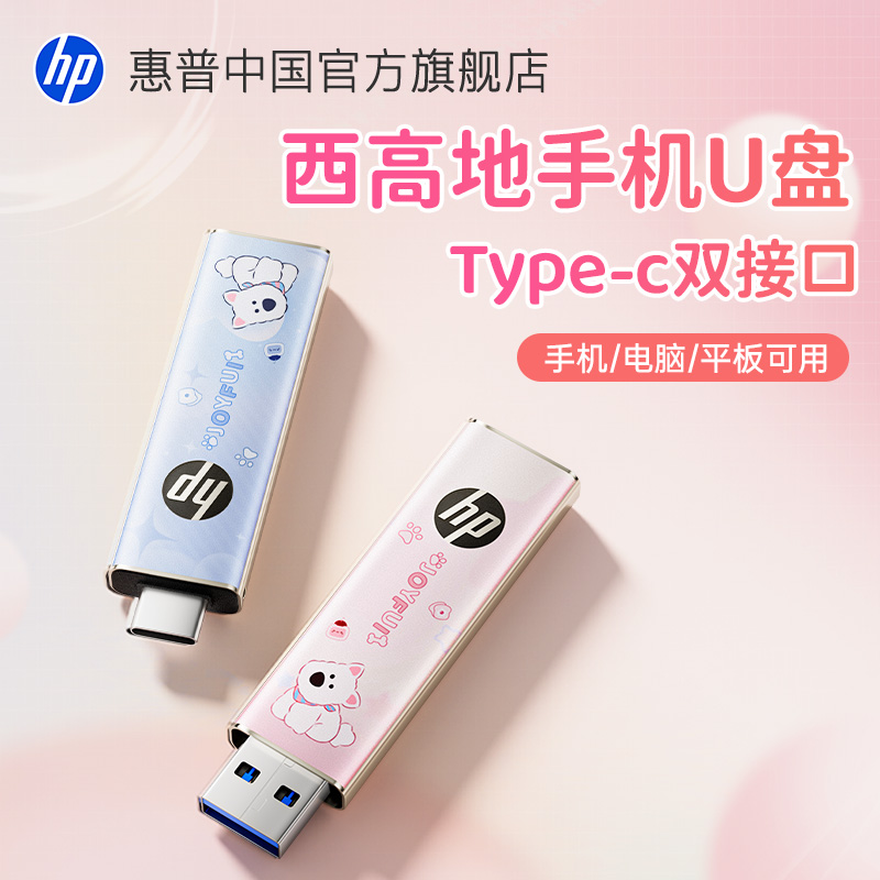 惠普正品typec双接口U盘