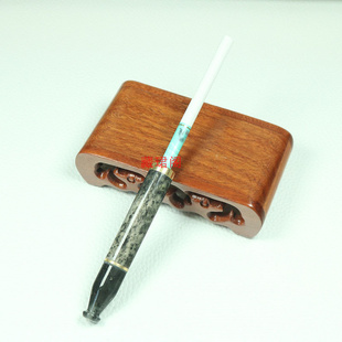 玉石过滤烟嘴内置金属管可拆卸水洗四种过滤芯通用粗中细一体三用