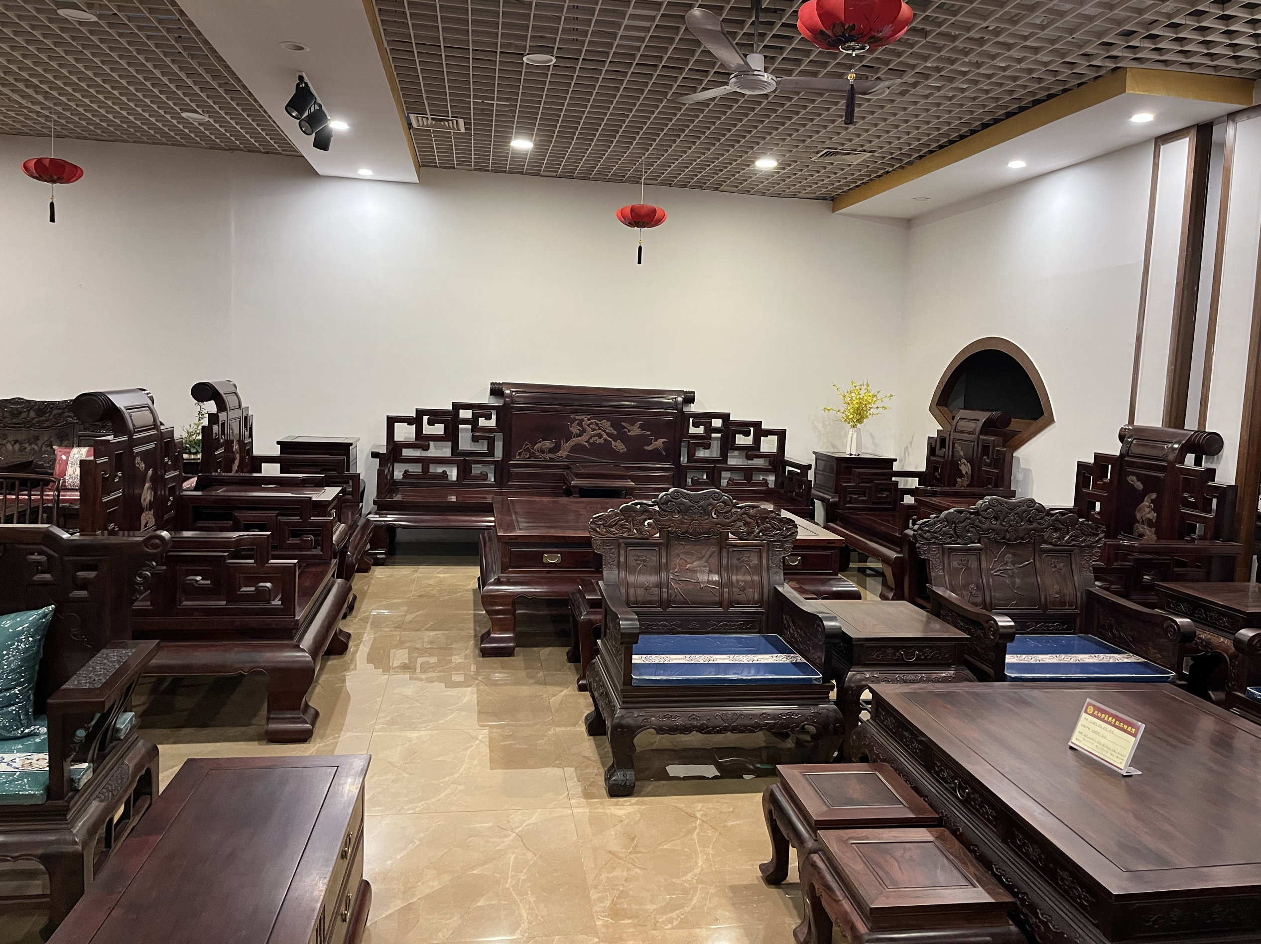 红木沙发老挝红酸枝书卷沙发22cm大富贵沙发客厅花枝沙发巴里黄檀