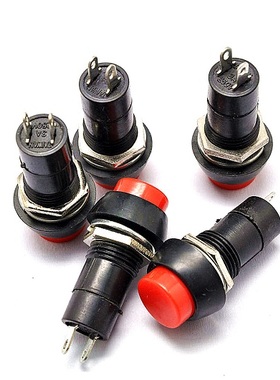 无锁开关/自复位 红色开关/250-11B 3A/PBSV 按钮