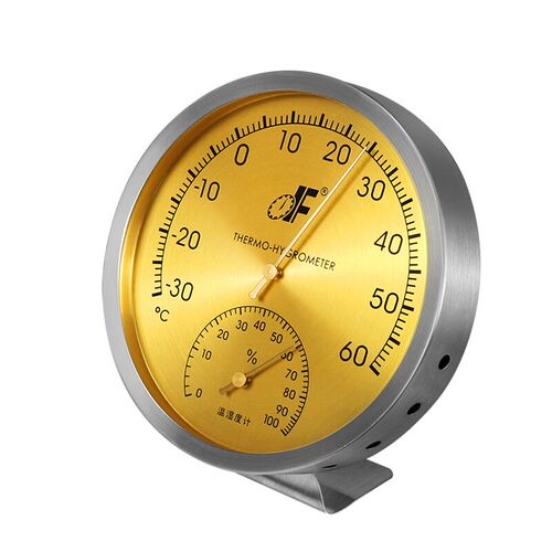 热销德福TH608温度计家用高精度车间工厂专用室内药店实验室温湿