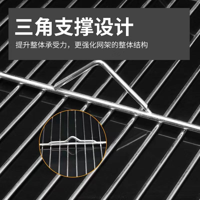 热销不锈钢摆肉架菜市场猪肉架烘焙凉架猪肉网架沥水置物架冷却架