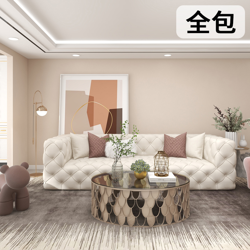 热销2-加厚高精密无缝全屋墙布 2022年新款网红高级感品质壁布全