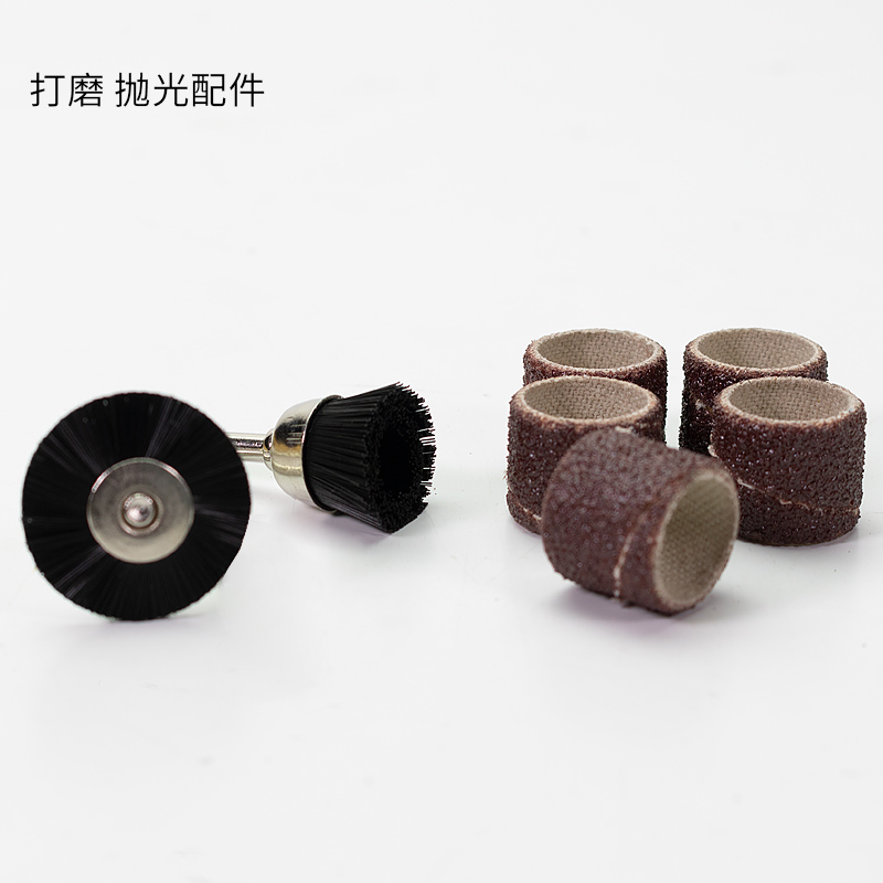 热销105pcs2.35柄打磨抛光配件电磨台磨雕刻工具木头核雕蜜蜡文玩