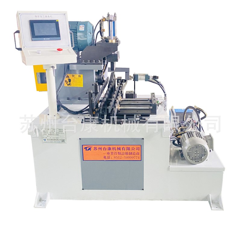 热销【螺杆倒角机】六角螺丝倒角倒边内六角数控液压倒角机