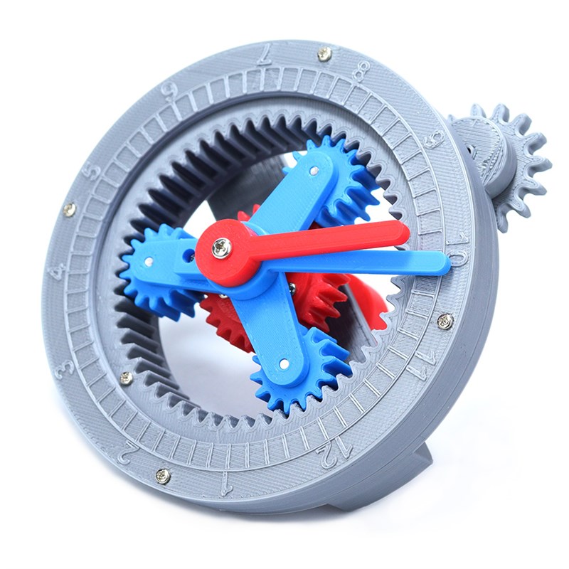 热销行星齿轮组模型 3D印表机械DIY科技制作太阳齿轮传动演示教学
