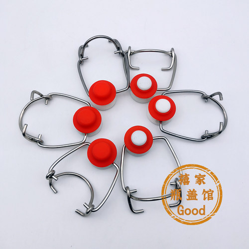 热销不锈钢卡扣啤酒瓶摇摆盖自酿啤酒卡扣盖酵素瓶弹簧盖精酿啤酒