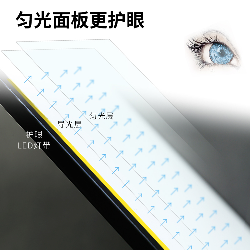热销A4 A3 A2 A1拷贝台LED临摹台透光绘画画板动漫画工具箱发光透