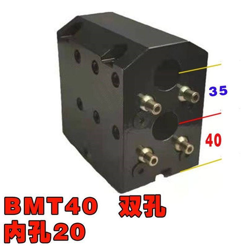 热销堡威车铣复合动力刀塔刀座bmt40/45/55/65数控镗铣万向车牀动图片