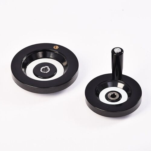 热销JB/T7273.2胶木小手轮 铁件外露小手轮  印刷机配件键槽背波