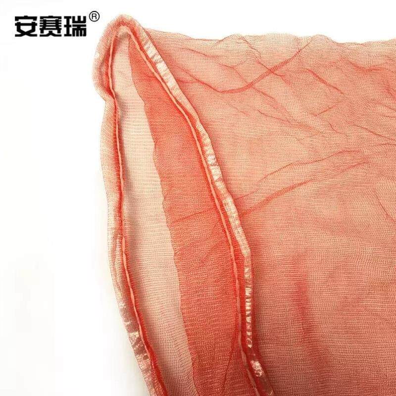 热销安赛瑞蔬菜水果网眼袋3560cm(100个装)塑料纱网抽绳网袋