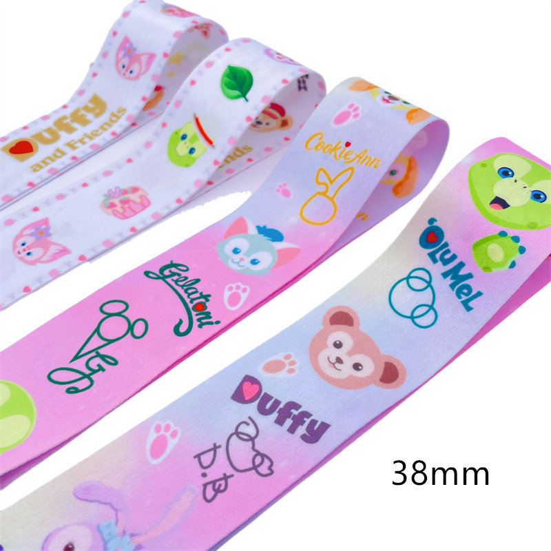 兴纺织带38mm kitty 加厚水壶背带绳柔软舒适手机绳可爱加宽挂绳