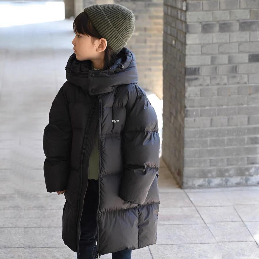 BAKUXIA儿童长款羽绒服冬季加厚