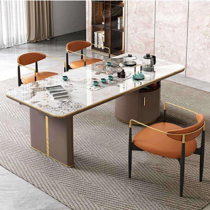 碧云居岩板多功能烧水壶一体茶桌