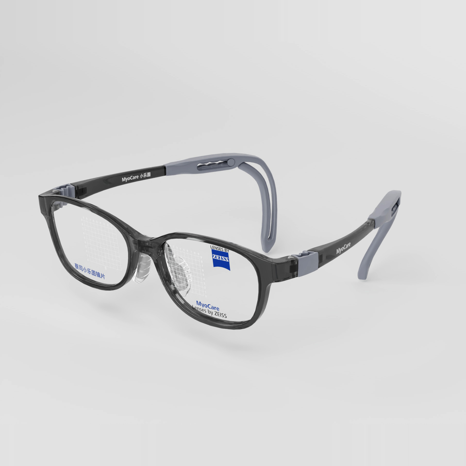 ZEISS/蔡司小乐园眼镜架6-9岁儿童超轻方框近视眼镜框架ZLMCI0007