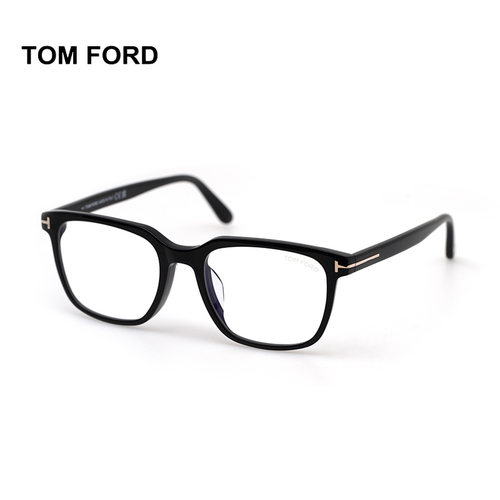 TOM FORD汤姆福特 黎明同款眼镜架板材经典T标近视眼镜框 TF5818