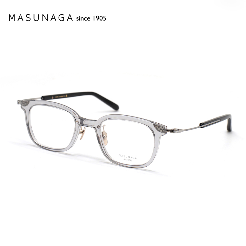 MASUNAGA日本增永复古商务眼镜