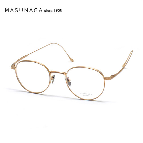 Masunaga增永和弦系列纯钛眼镜架