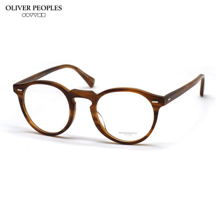 OLIVER PEOPLES/奥利弗 玳瑁色超轻板材近视光学眼镜框架 0OV5186