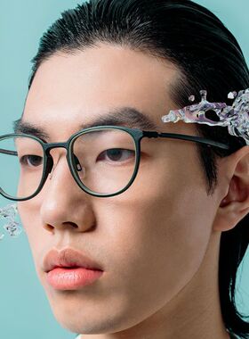 上海实体私人订制BRAGi佩极3D打印POLY人脸三维扫描 个性定制眼镜