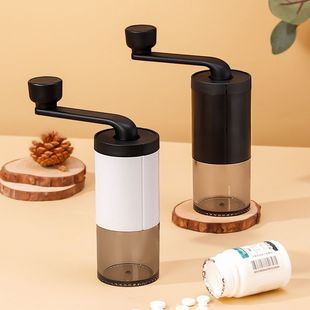 手摇磨豆机咖啡豆研磨机可折叠收纳便携小型家用研磨器手磨咖啡机