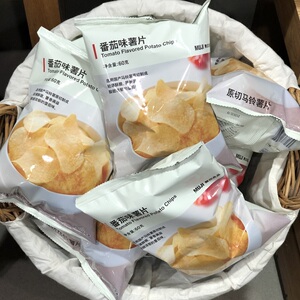 MUJI无印良品香水蜂蜜黄油味麻辣香锅味黑松露味葱香蒜香波浪薯片