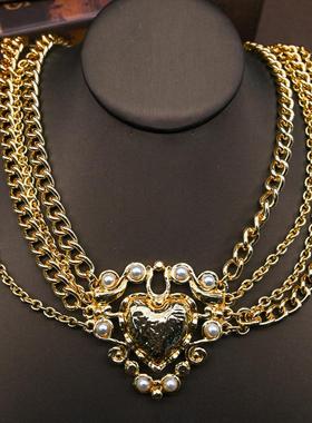 欧美大金仿真项链项链腰链服饰配饰批季新款时尚百搭高级感