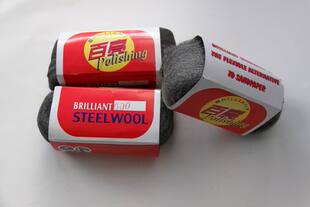 百亮钢丝棉钢丝棉抛光钢丝棉钢丝球石材翻新保养0B 1B 龙铨石材