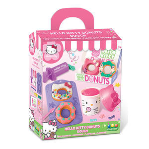 正品 HelloKitty 儿童彩泥巧制甜甜圈过家家彩泥 彩泥玩具HKP003